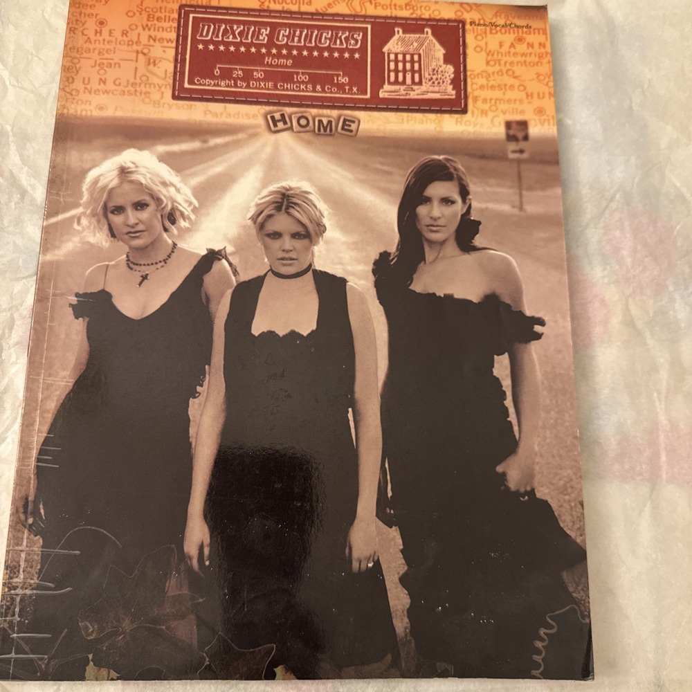 Dixie Chicks Home Piano Vocal Chords Songbook 2002 Warner Bros